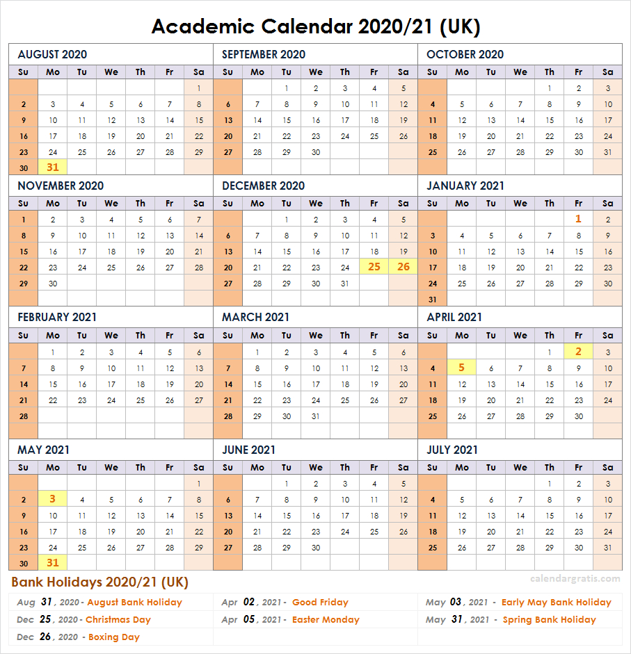 Public School Calendar 2021 | Printable Calendars 2021