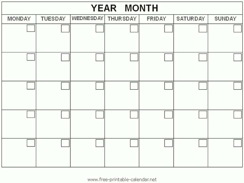 Blank Calendar 2013 - 2014 | 2016 Blank Calendar