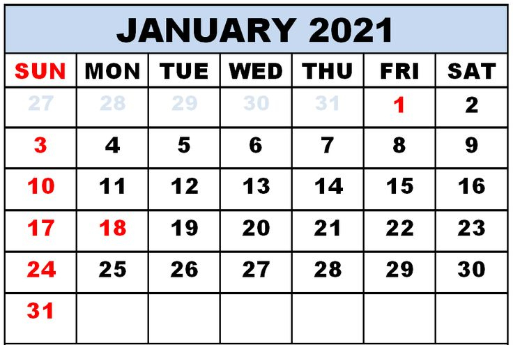 Pin By Ram Prasad On Monthly 2021 Calendars | January