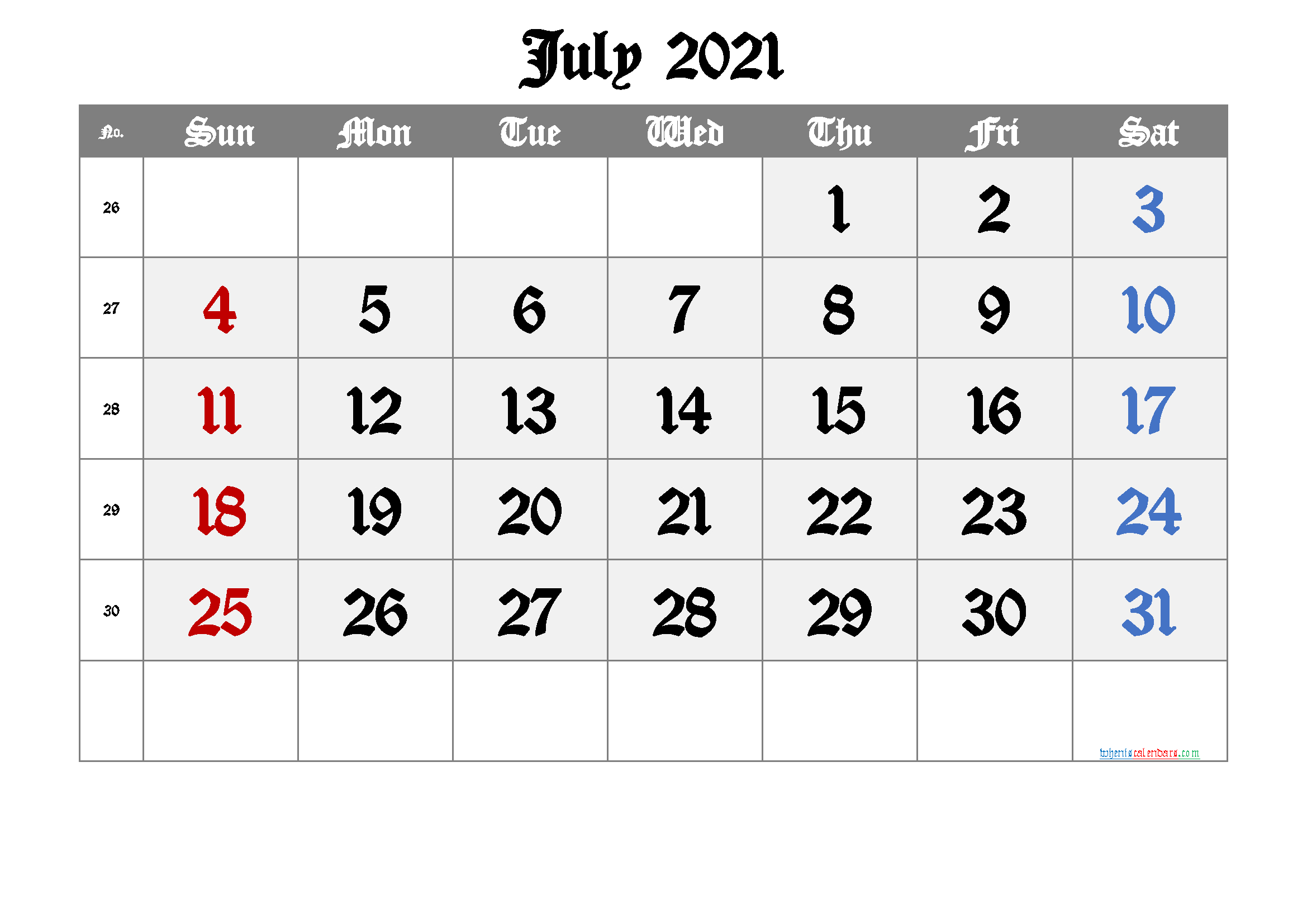 20+ 2021 Calendar Holidays - Free Download Printable