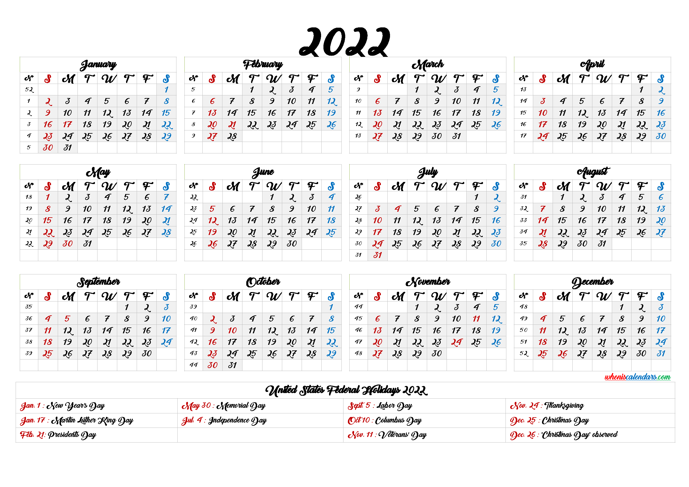 lego hooters april calendar Nalc 2022 Calendar with us holidays