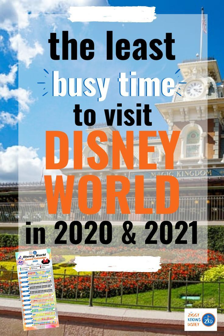 2020 &amp; 2021 Disney World Crowd Calendar | Avoiding The