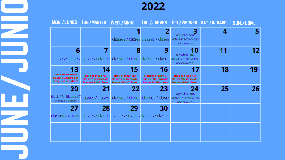 2021-2022 School Year Calendar - Idealschool