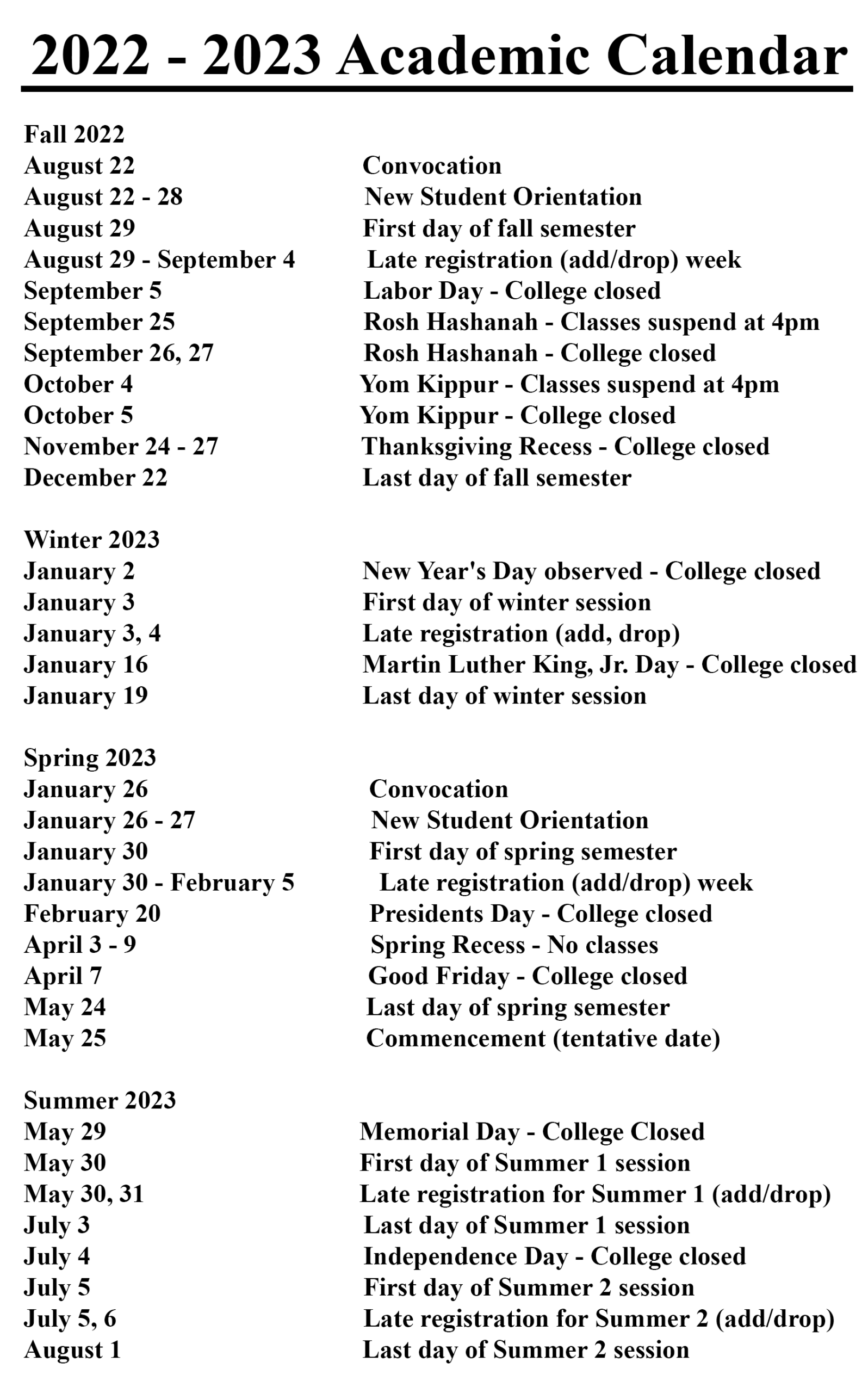 2022—2023-Academic-Calendar | Nyc School Calendar