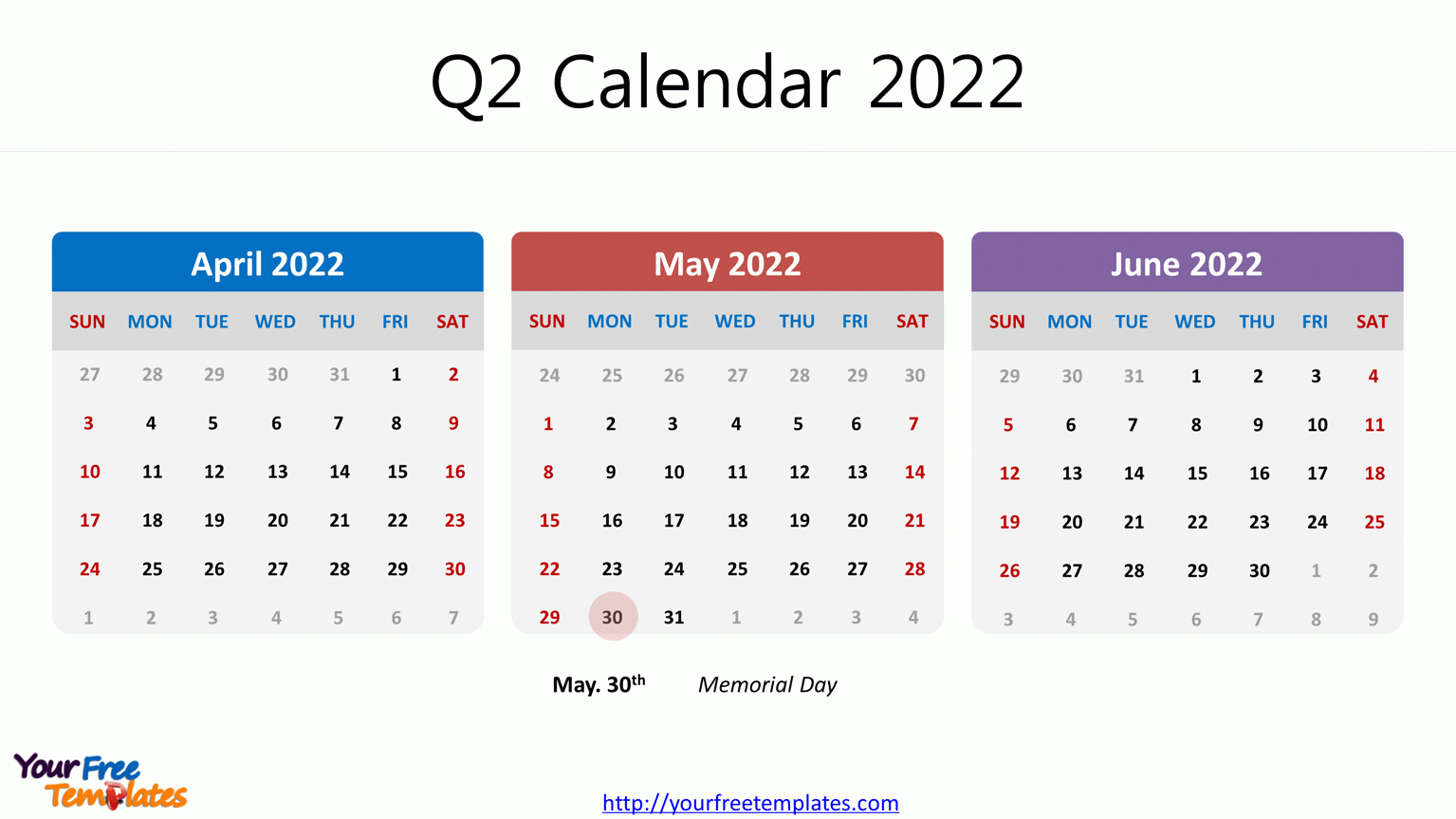 2022-Calendar-Template-8 - Free Powerpoint Template