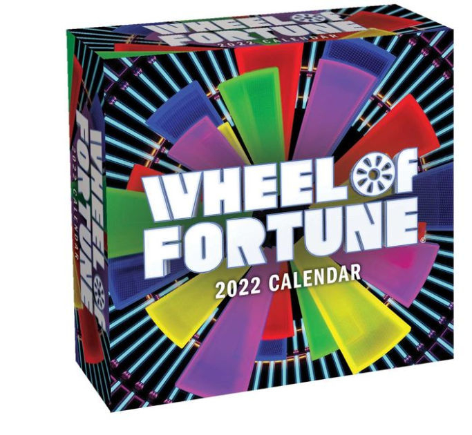 2022 Wheel Of Fortune Day-To-Day Calendar By Sony