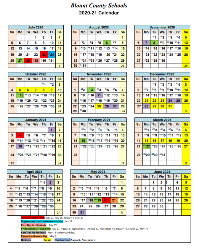 County School Calendar 2022 Calendar Printables Free Blank