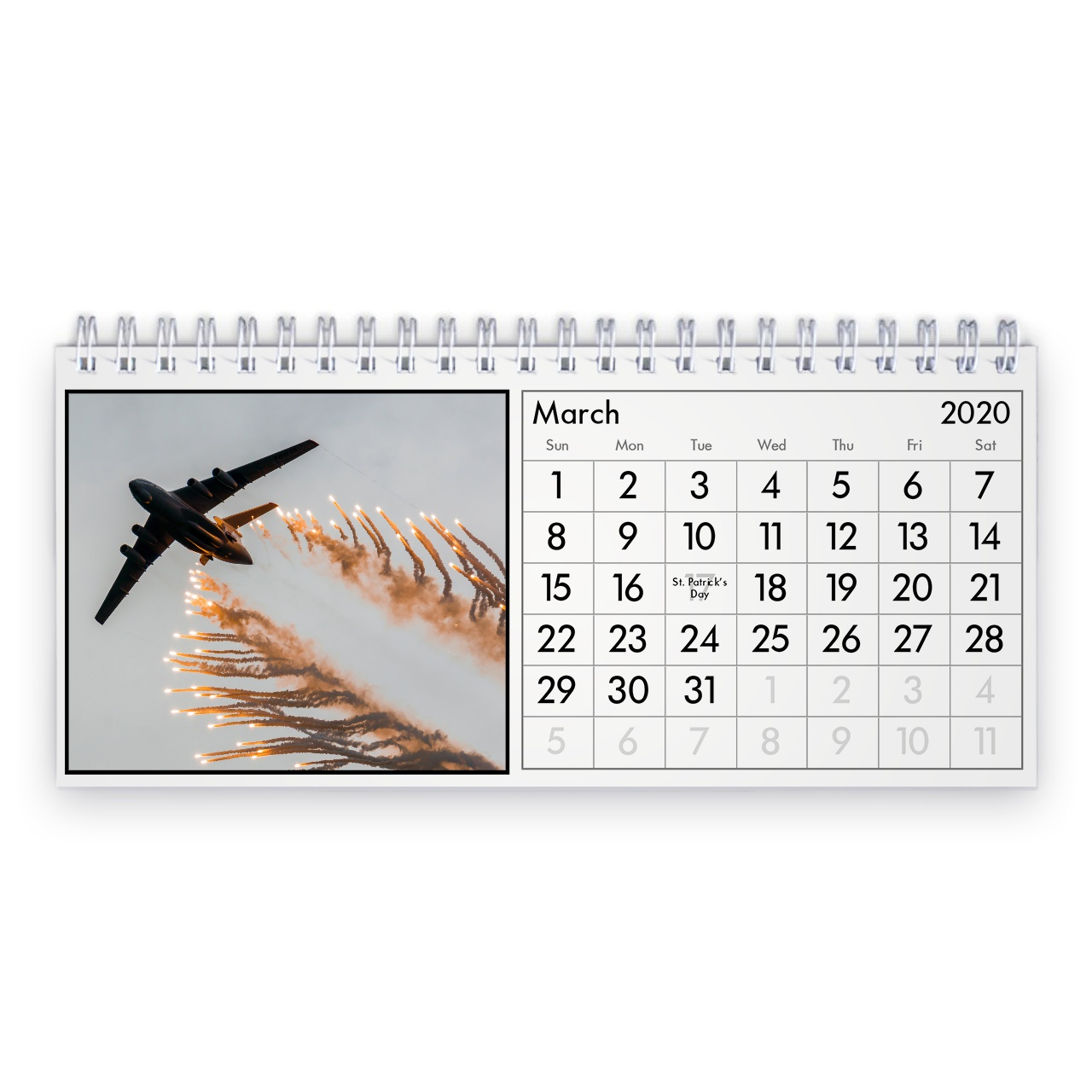 Airplane 2022 Desk Calendar