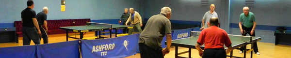 Ashford Table Tennis Club - Friday Morning Doubles