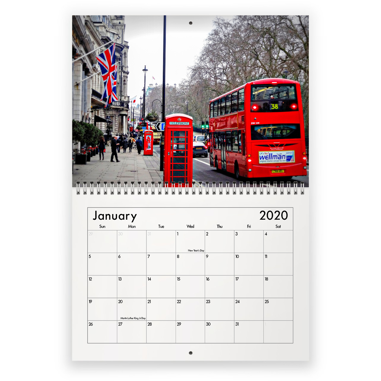 Bus 2022 Calendar