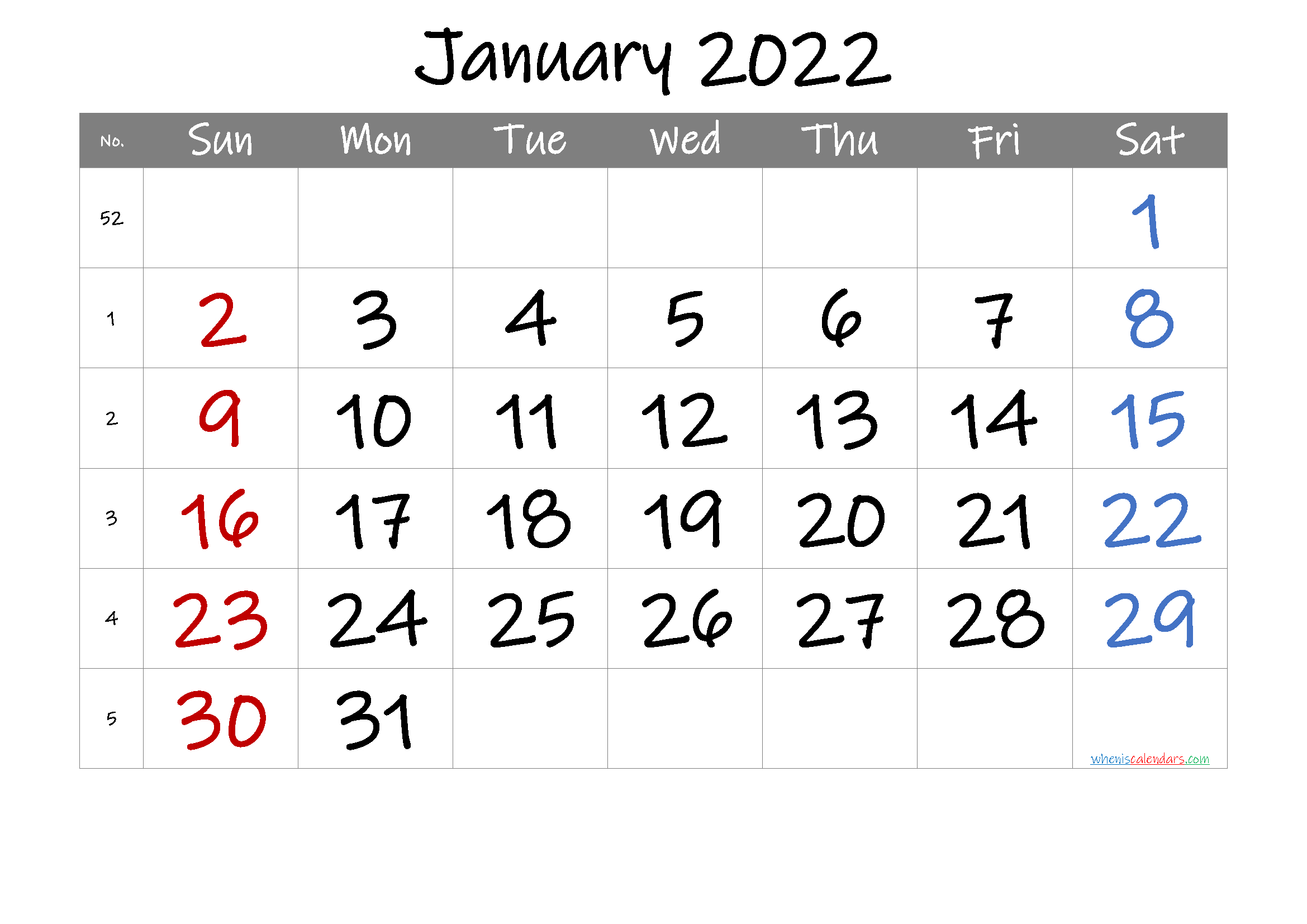 Calendar December 2021 And January 2022 | Printable