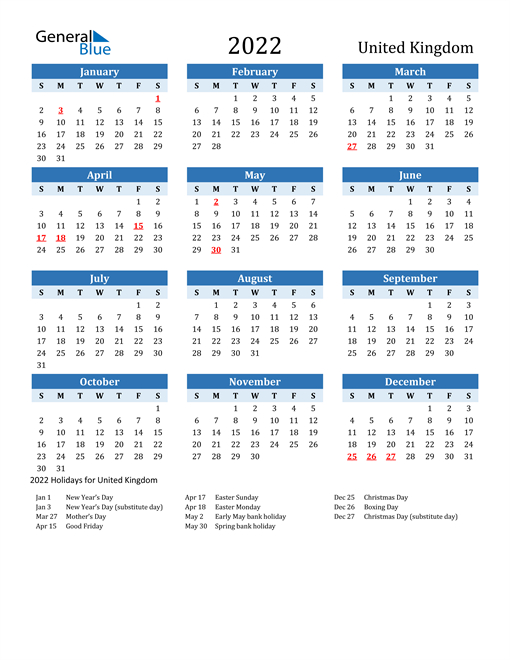 Calendar For 2022 Printable | Free Letter Templates