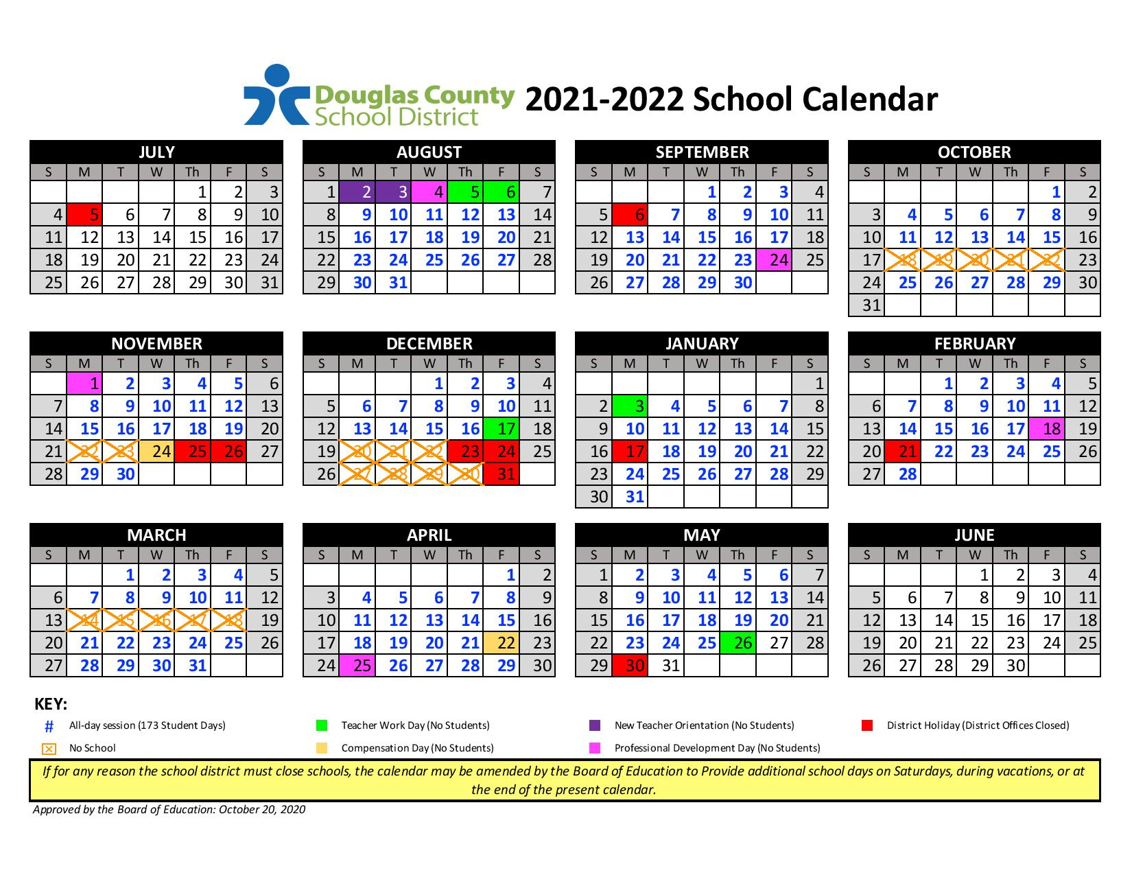 Calendar - Prairie Crossing Elementary