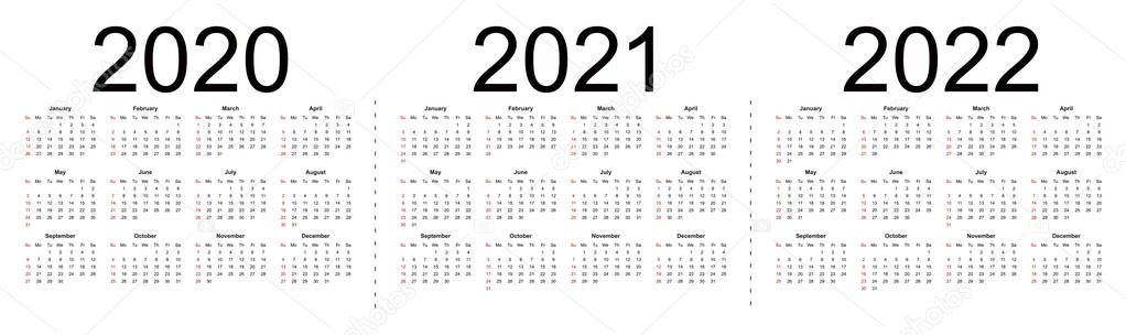Calendario 2022 Free Vector Eps, Cdr, Ai, Svg Vector