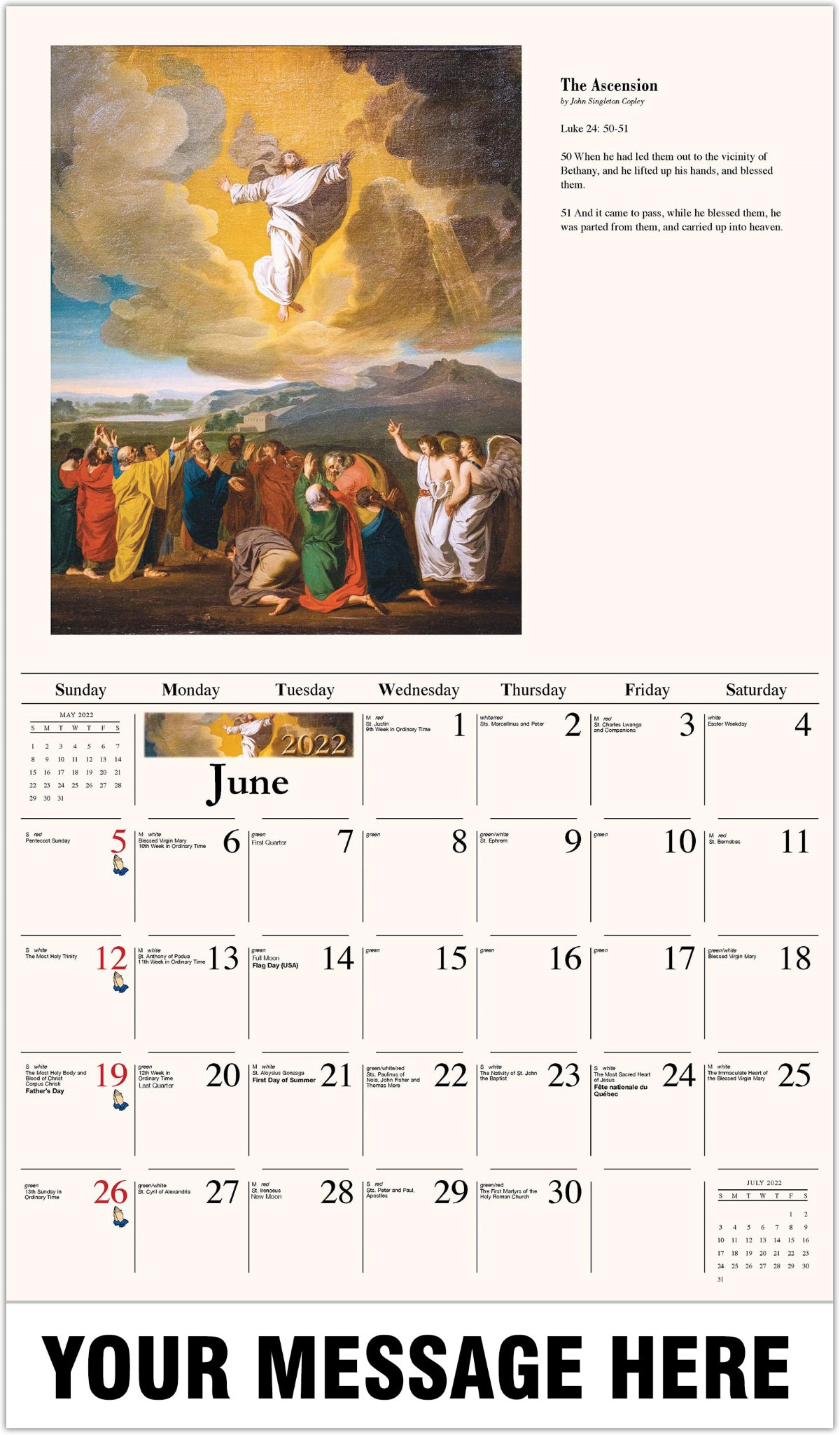 Catholic Inspirations - 2022 Promotional Calendar