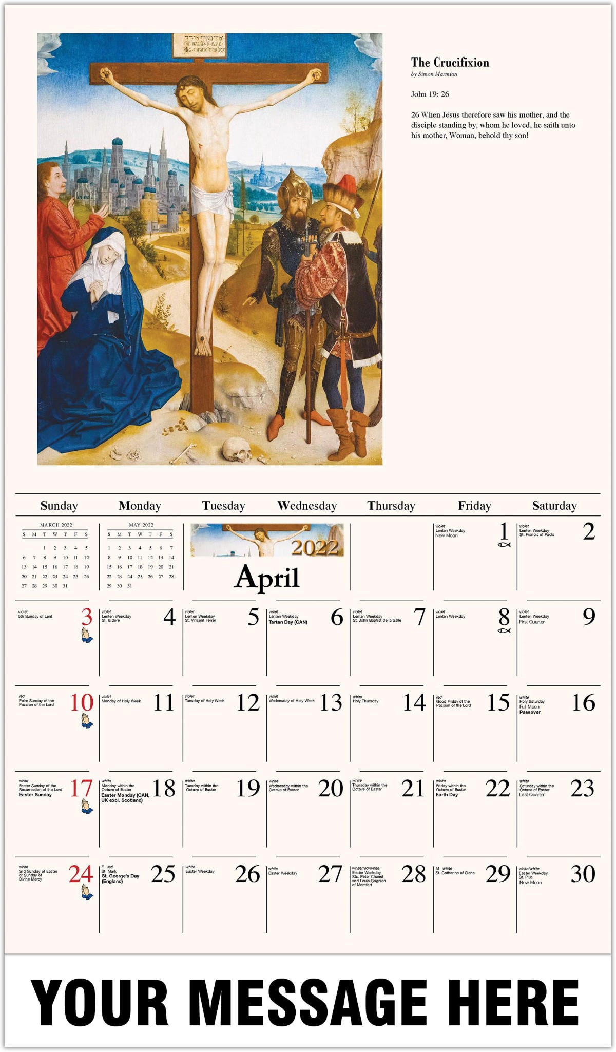 Catholic Inspirations - 2022 Promotional Calendar