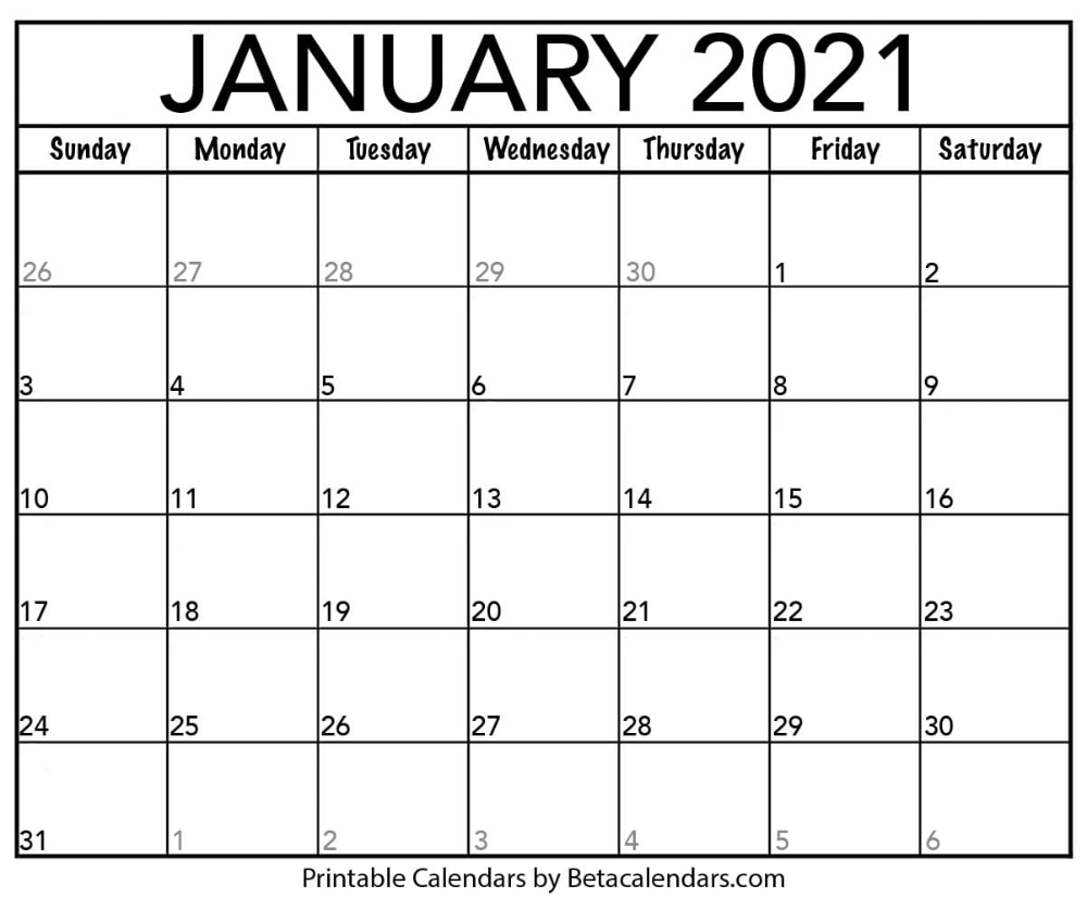 December 2021 January 2022 Calendar With Notes | Printable
