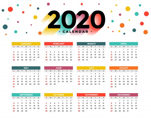 Download 10+ Template Kalender 2020 Psd, Cdr, Dan Eps — Dyp.im