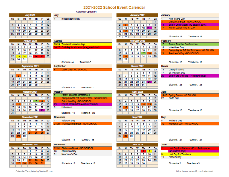 Duquesne Academic Calendar 2022