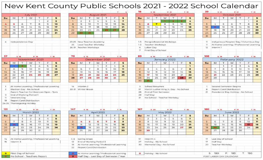 Durham County Schools Calendar 2022 | June 2022 Calendar