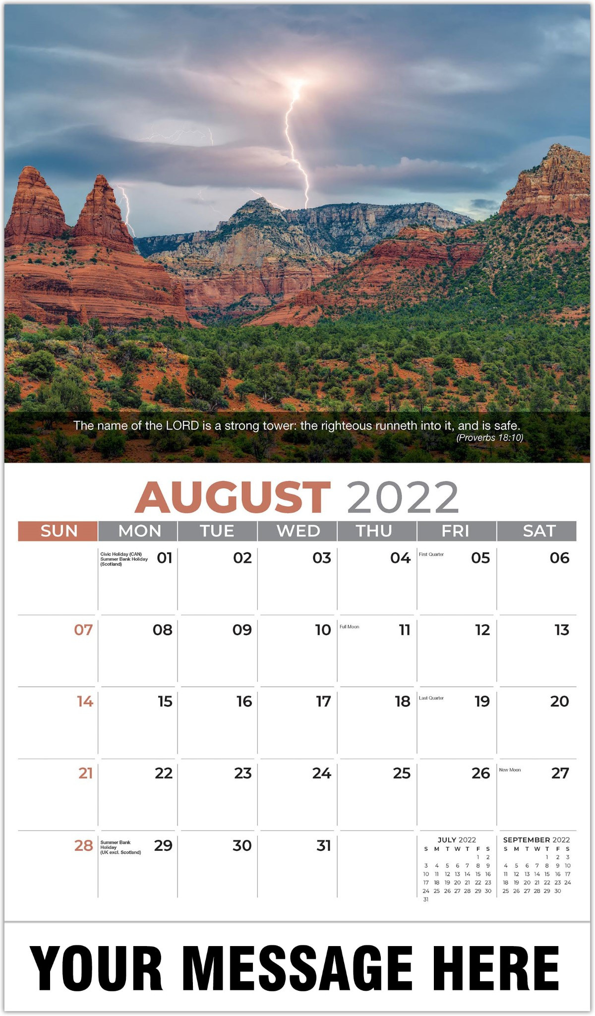 Faith Passages - 2022 Promotional Calendar - Inspirational