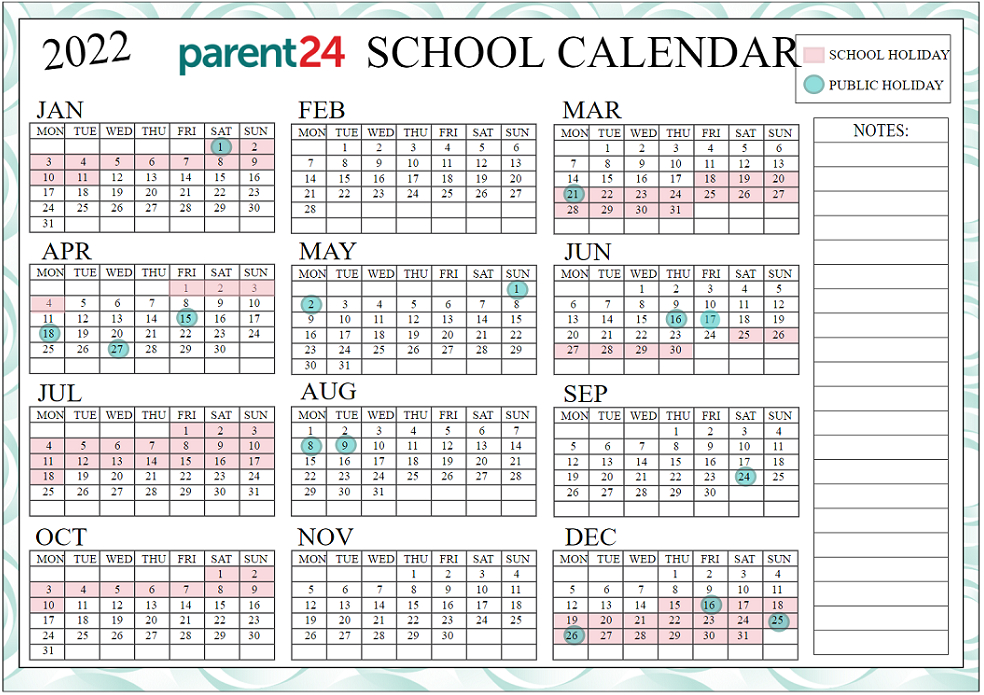 Find The 2022 School Holiday Calendar Here | Parent