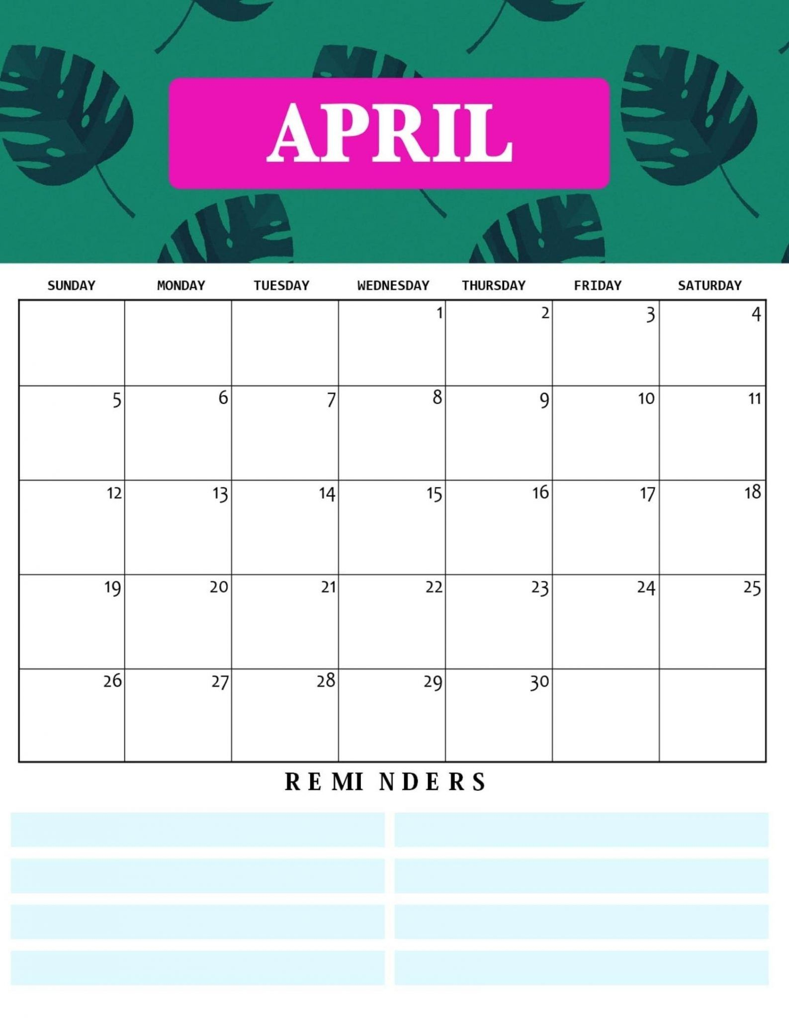 Free April 2020 Office Desk Calendar In 2020 | Office Desk