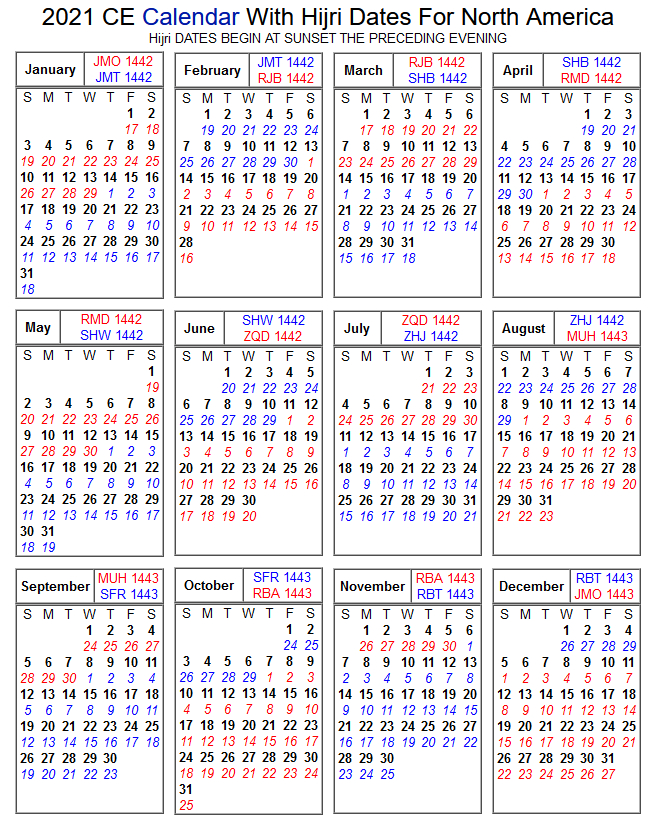 Gregorian With Hijri 2022 Calendar - Academic Calendar 2022