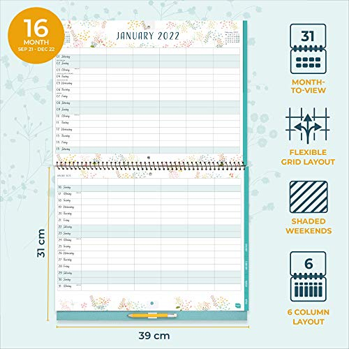 (In English) Boxclever Press &#039;Family Home Planner&#039; 2021