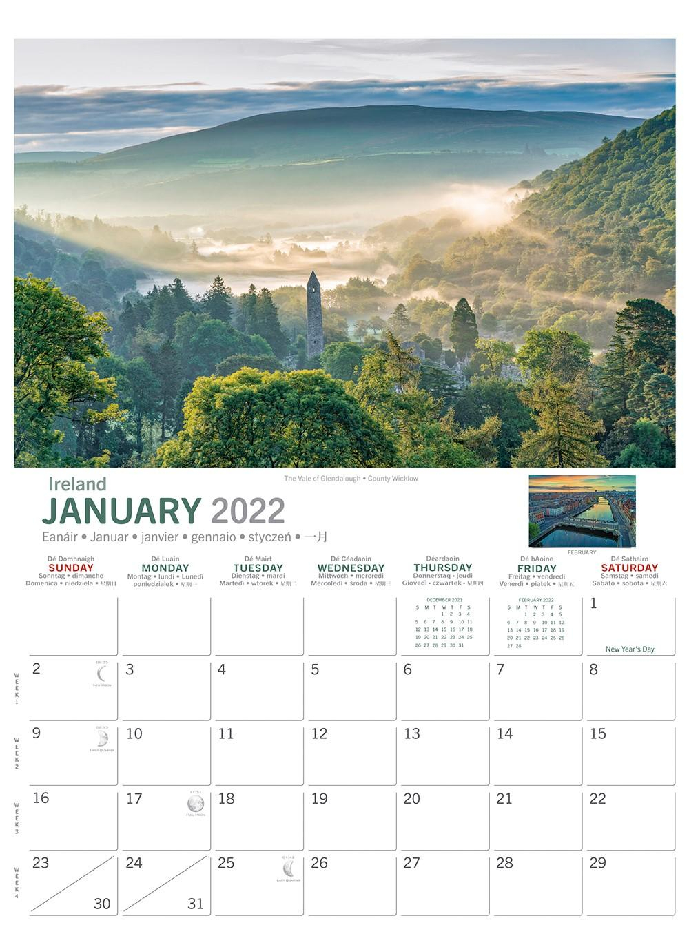 Irish Landscapes 2022 Calendar | Blarney
