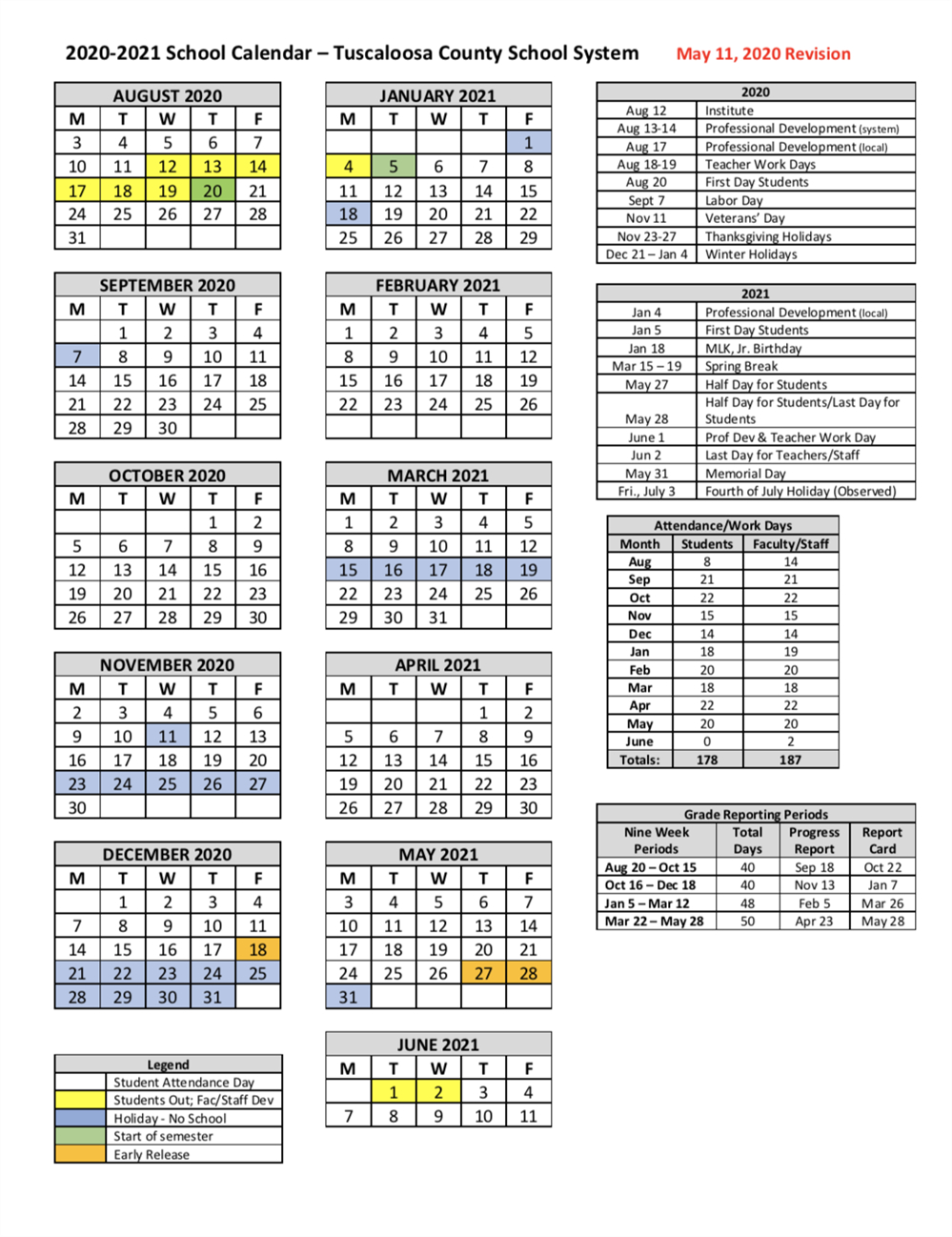 Lake County Schools Calendar 2021 | Calendar 2021