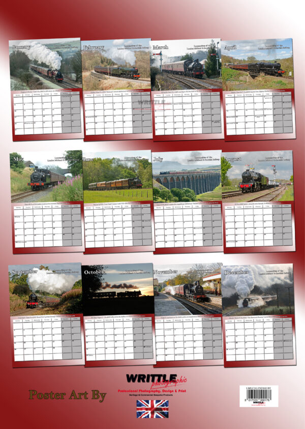 Locomotives Of The Lms Calendar 2022 | | Heritage Railway