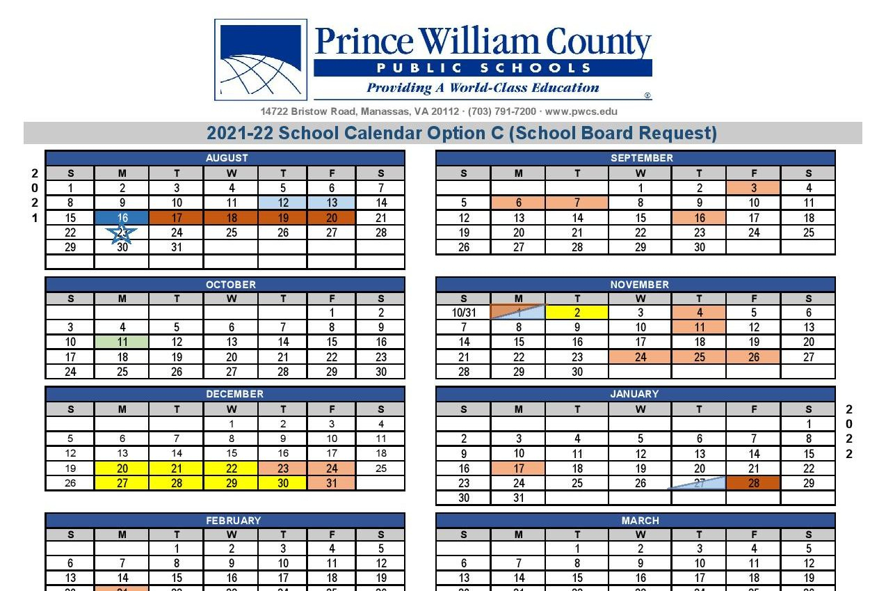 Loudoun County Public Schools Calendar 2022 - November