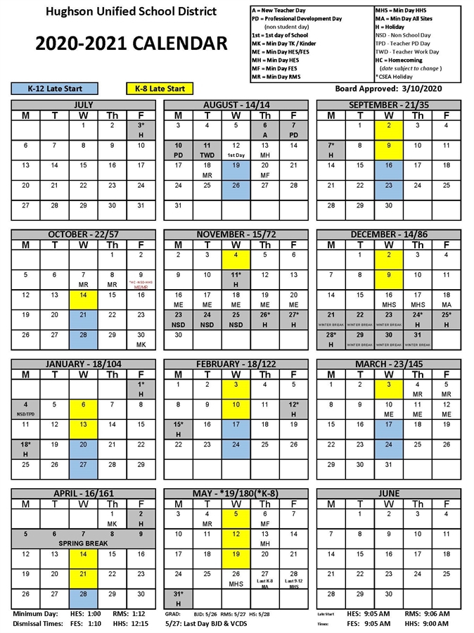 Lusd 2021 2022 Calendar | Calendar Nov 2021