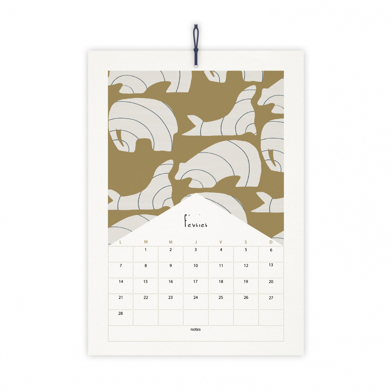 Monsieur Papier - 2022 Calendar