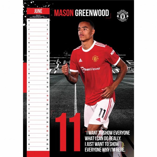 Official Manchester United Fc Calendar 2022: Buy Online On