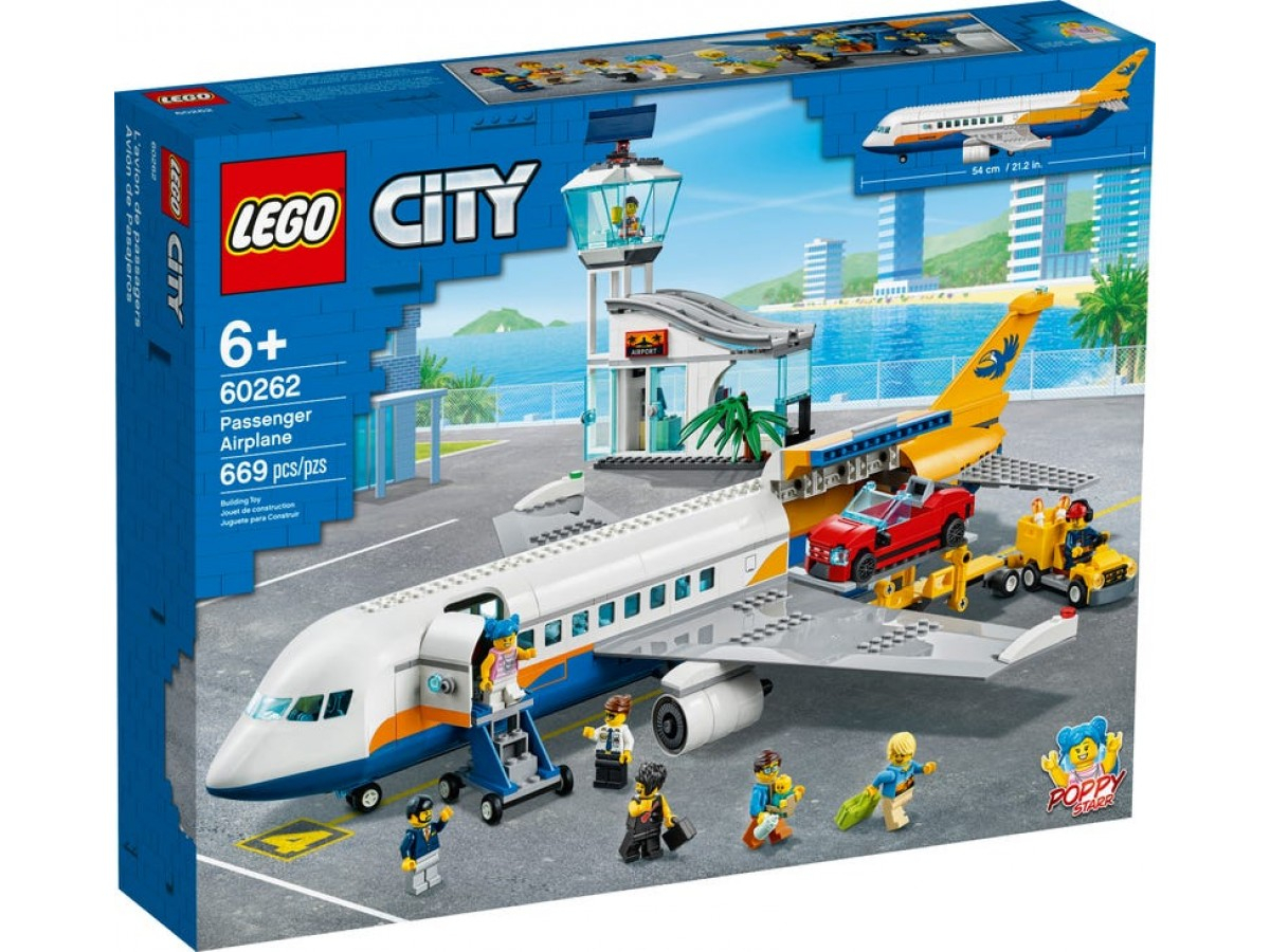 Passenger Airplane - Kiddiwinks Online Lego Shop