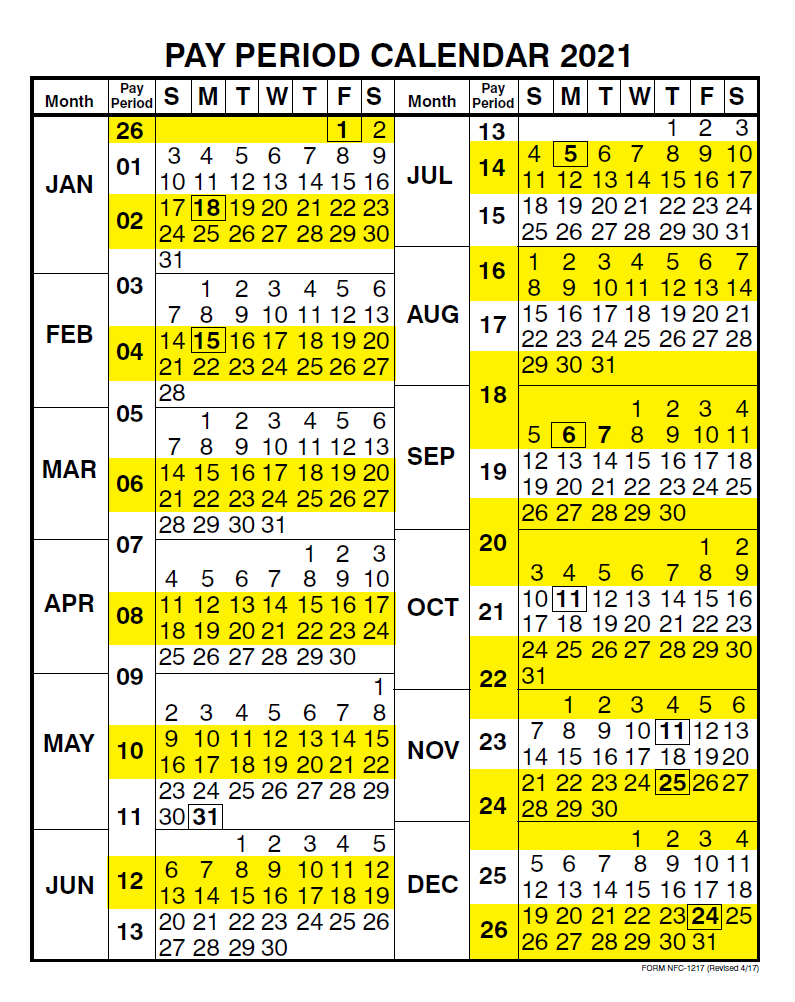 State Employee Holiday Calendar 2022