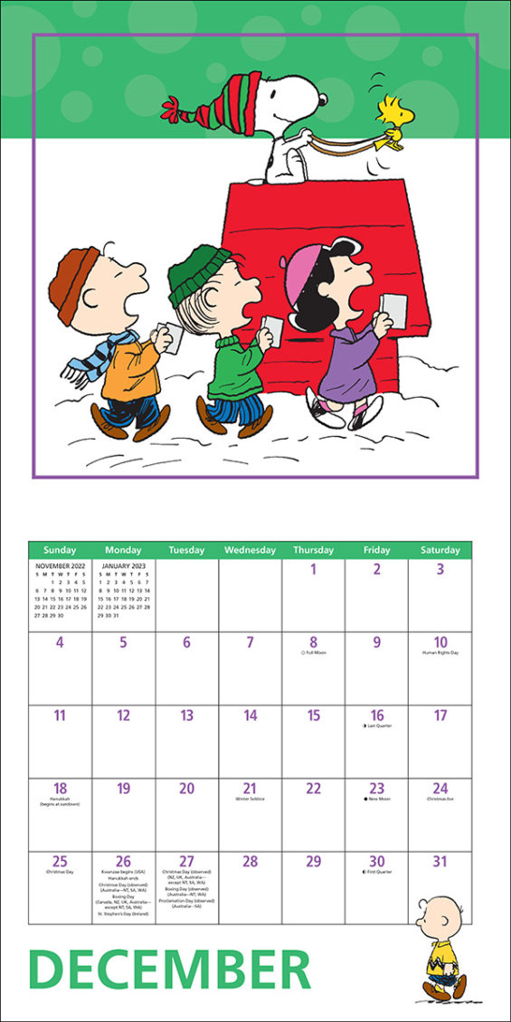 Peanuts 2022 Wall Calendar - Gocomics Store