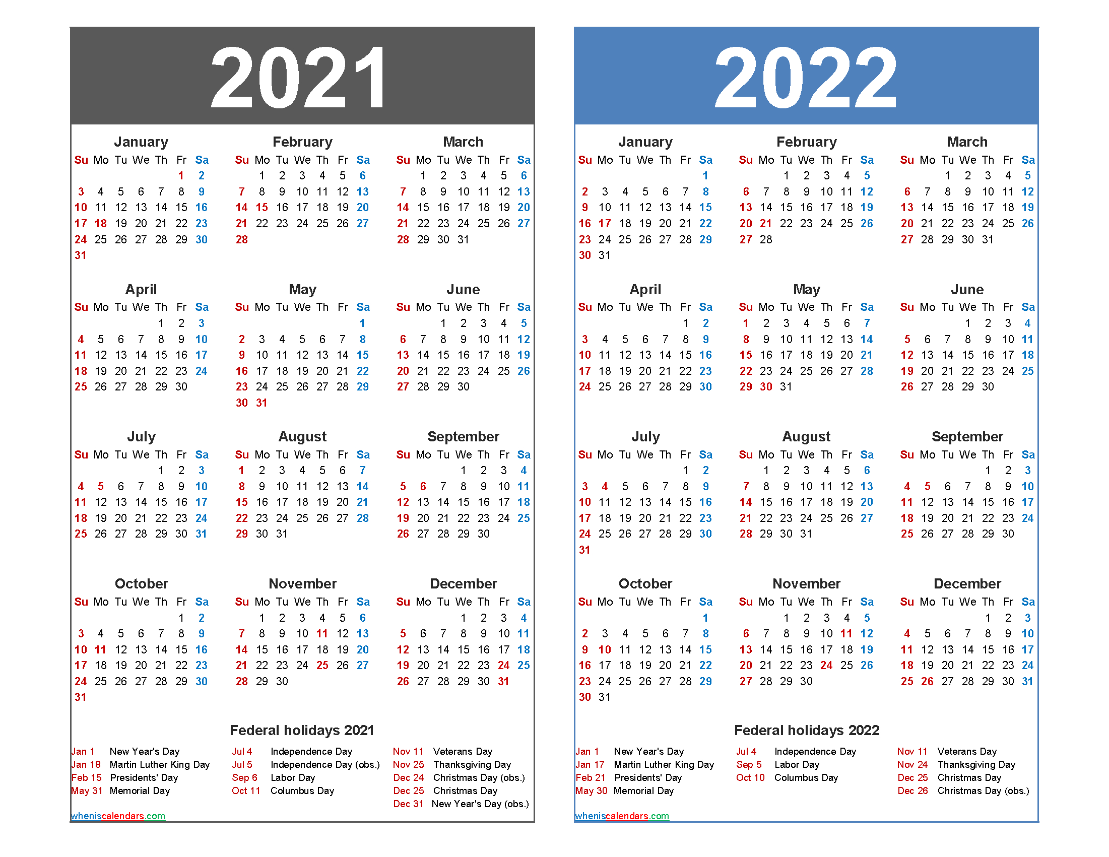Printable 2021 2022 Calendar - Spring 2021 Calendar