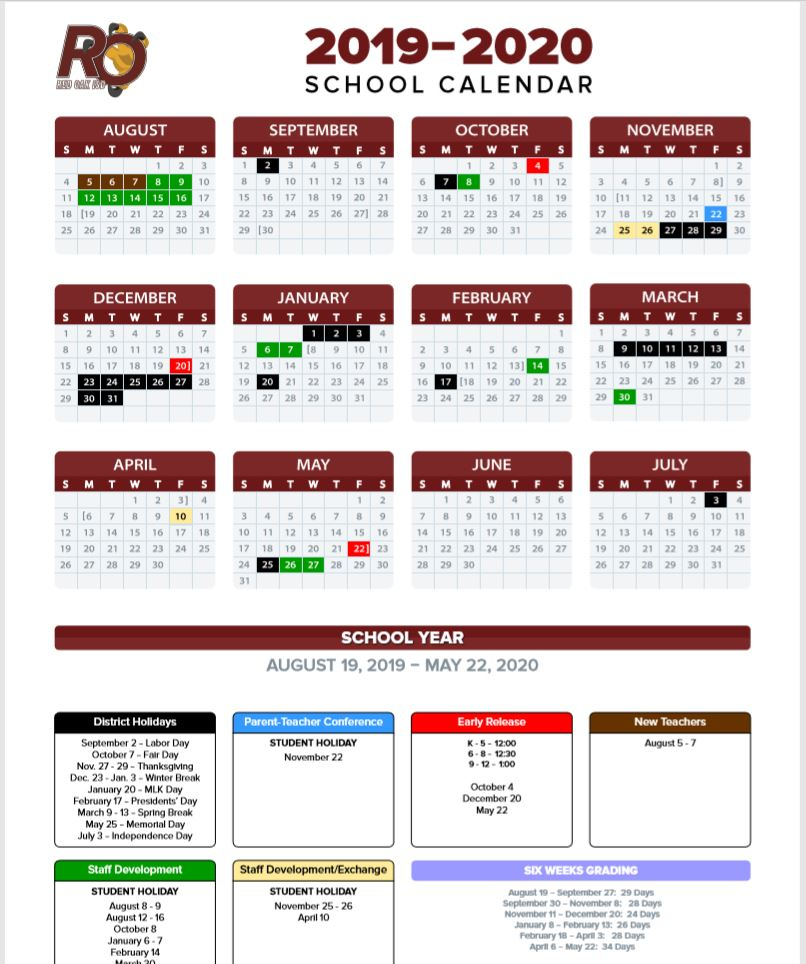 Red Oak Isd Calendar 2022 | September 2022 Calendar
