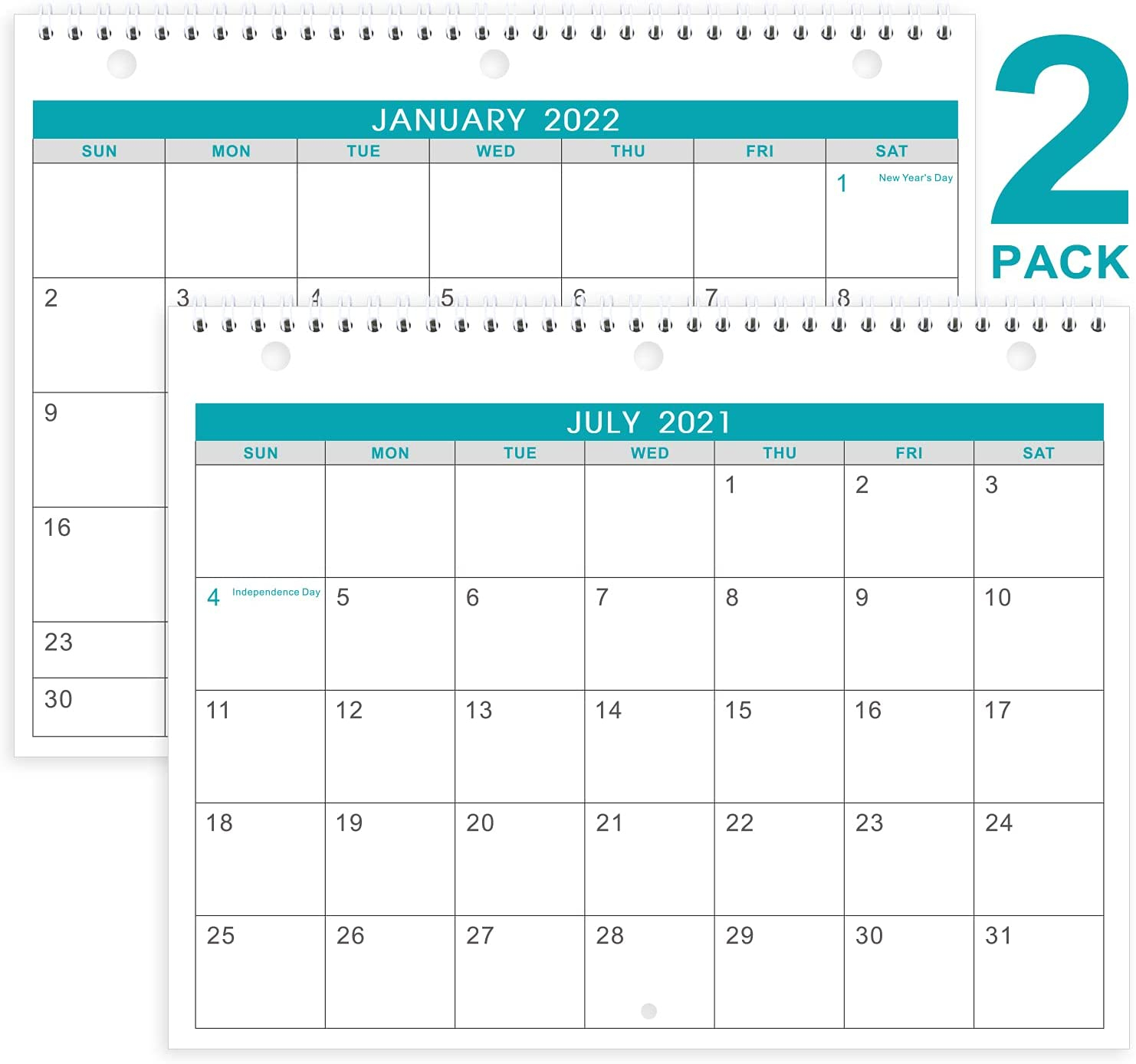 Sale Special Price 2021-2022 Calendar - 2 Pack Month
