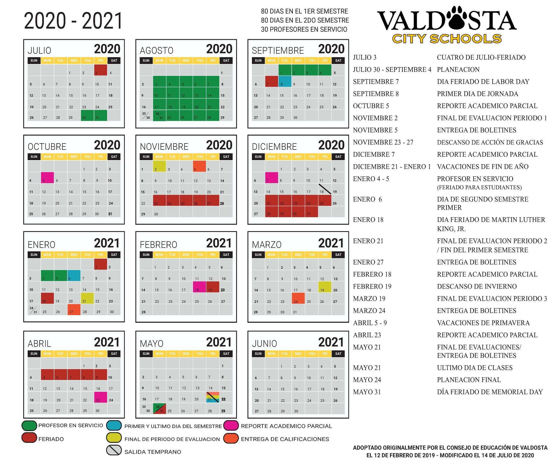 Uga Academic Calendar 2021 2022