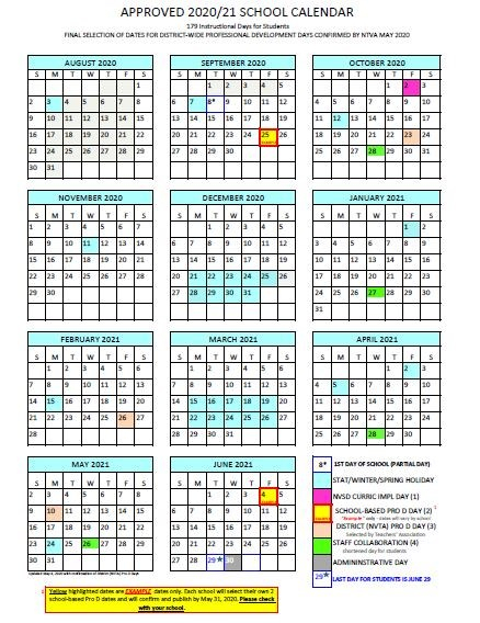 Vancouver School District Calendar 2021 2022 - Calendar 2021