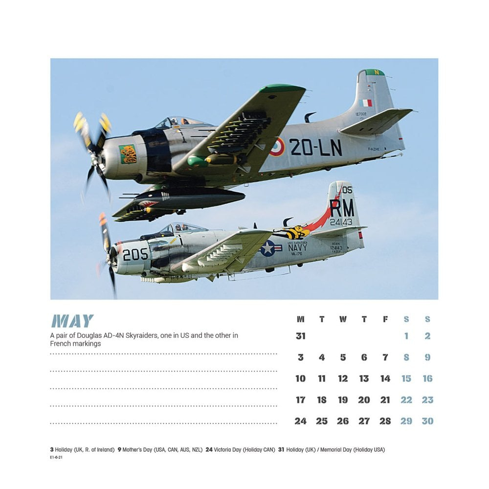 Warbirds Calendar 2021 | 2022 Calendar