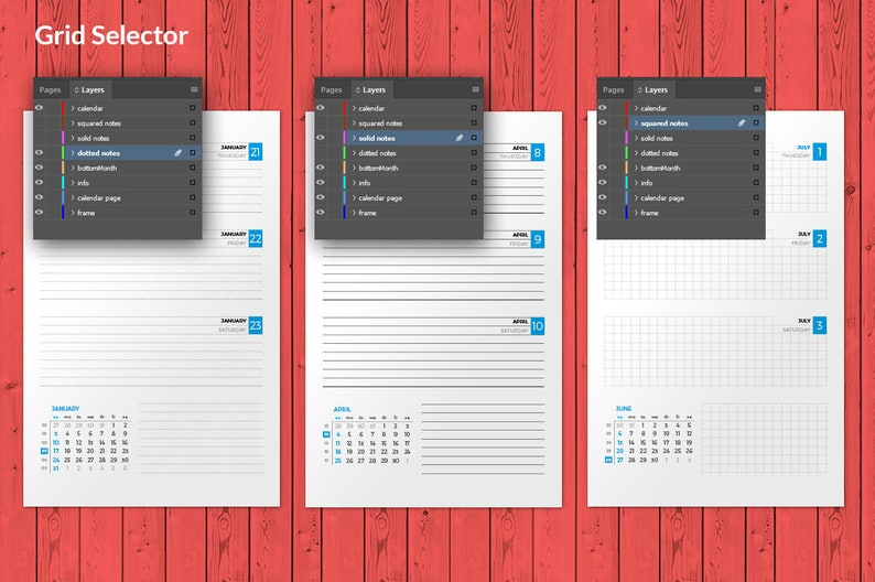 Weekly Planner 2021 Indesign Template Half Letter Size