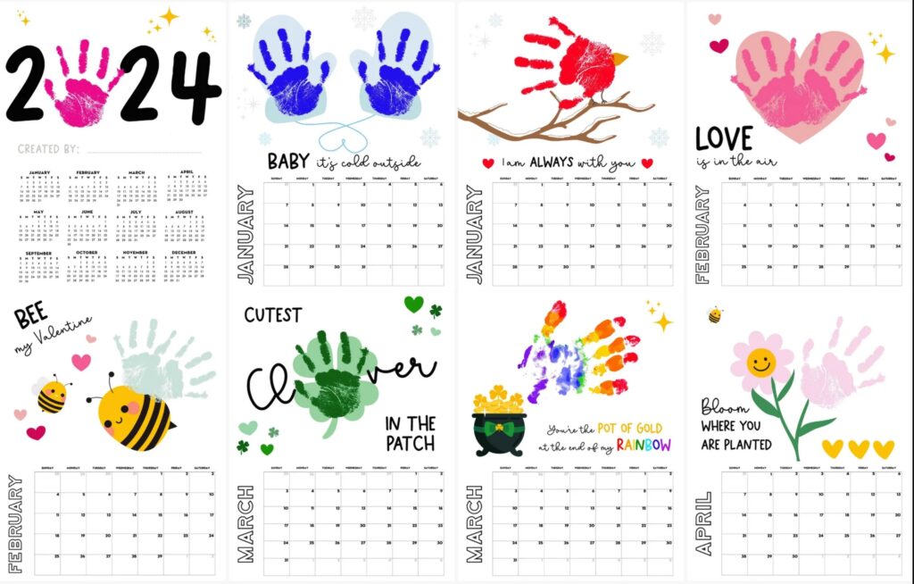 2025 kids calendar printable 2025 kids calendar printable