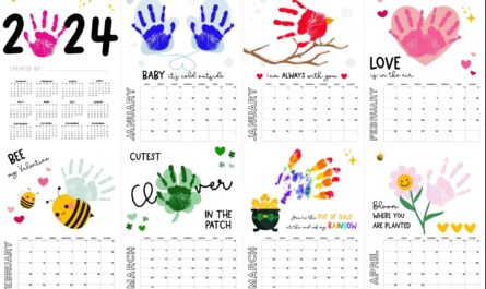 2025 kids calendar printable