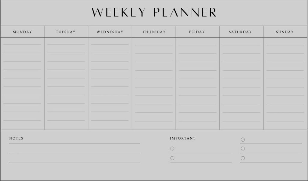 calendar with notes template calendar with notes template