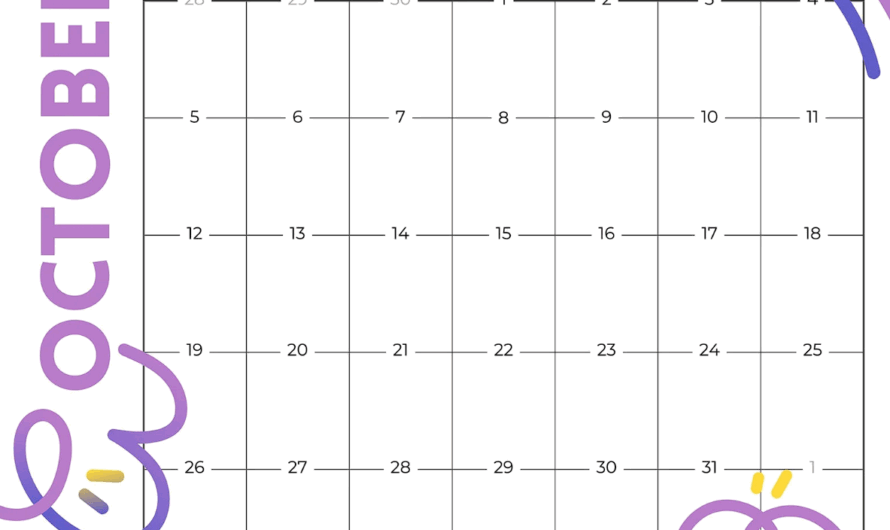 Free Printable Calendar December & October 2025 – Plan Your Year Easily